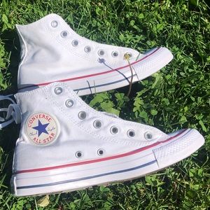 White High Top Chuck Taylors Converse Sneakers